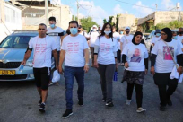 انطلاق مسيرة امهات من اجل الحياة من حيفا الى القدس مشيا على الاقدام